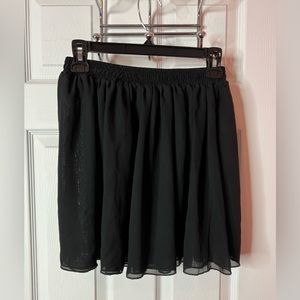 VINTAGE AMERICAN APPAREL chiffon mini skirt